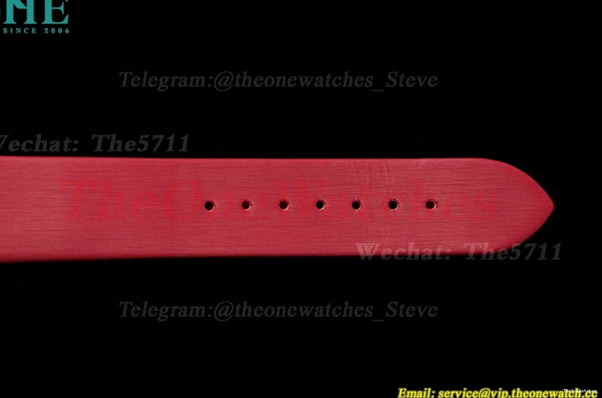 Dial SA Dia Dumont Quartz Red Silver AF RG Santos 0510